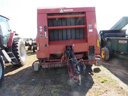 Hesston-Agco 856 Round Baler, Net, Twine