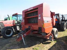 Hesston-Agco 856 Round Baler, Net, Twine
