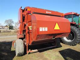 Hesston-Agco 856 Round Baler, Net, Twine