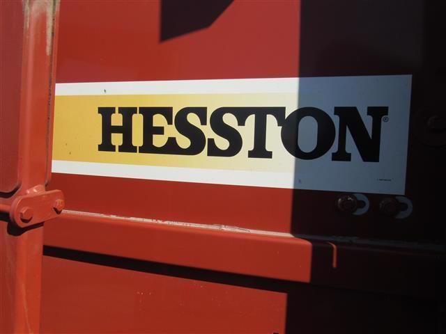 Hesston-Agco 856 Round Baler, Net, Twine