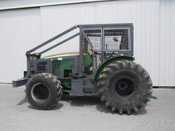 JD 5100M Tractor w/Forestry Package, 4WD, 2163 Hrs