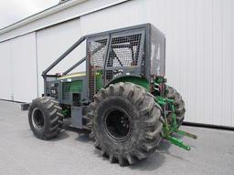 JD 5100M Tractor w/Forestry Package, 4WD, 2163 Hrs
