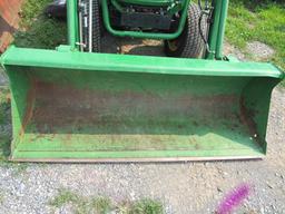 JD 2520 Dsl, 4x4, 62" Deck, 1325 Hrs & H130 Loader