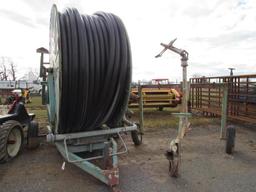 Irrigation Roller w/Gas Engine
