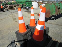 New Safety Traffic Cones 28" High