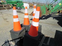 New Safety Traffic Cones 28" High