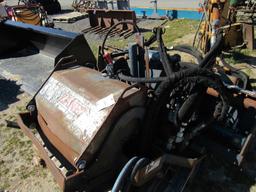 Zanetis Skid Steer Asphalt Planer Attachment