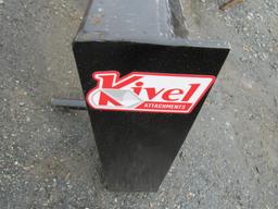 (New) Kivel Single Prong Bale Spear Attachment