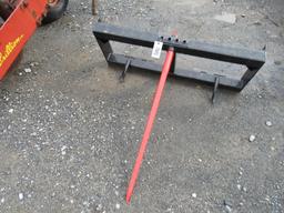 (New) Kivel Single Prong Bale Spear Attachment