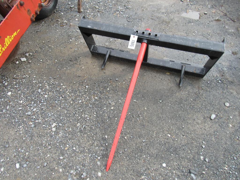 (New) Kivel Single Prong Bale Spear Attachment