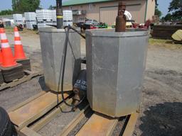 McMilan Skidloader Mount Auger w/Cage & 2 Bits
