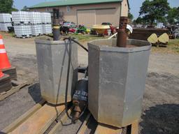McMilan Skidloader Mount Auger w/Cage & 2 Bits