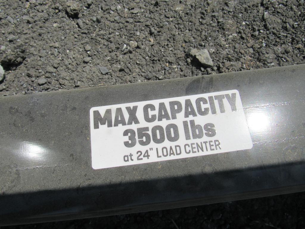 (New) Kivel 3500lb Pallet Fork Attachment