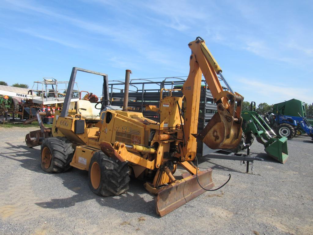 Case 660 Trencher Backhoe