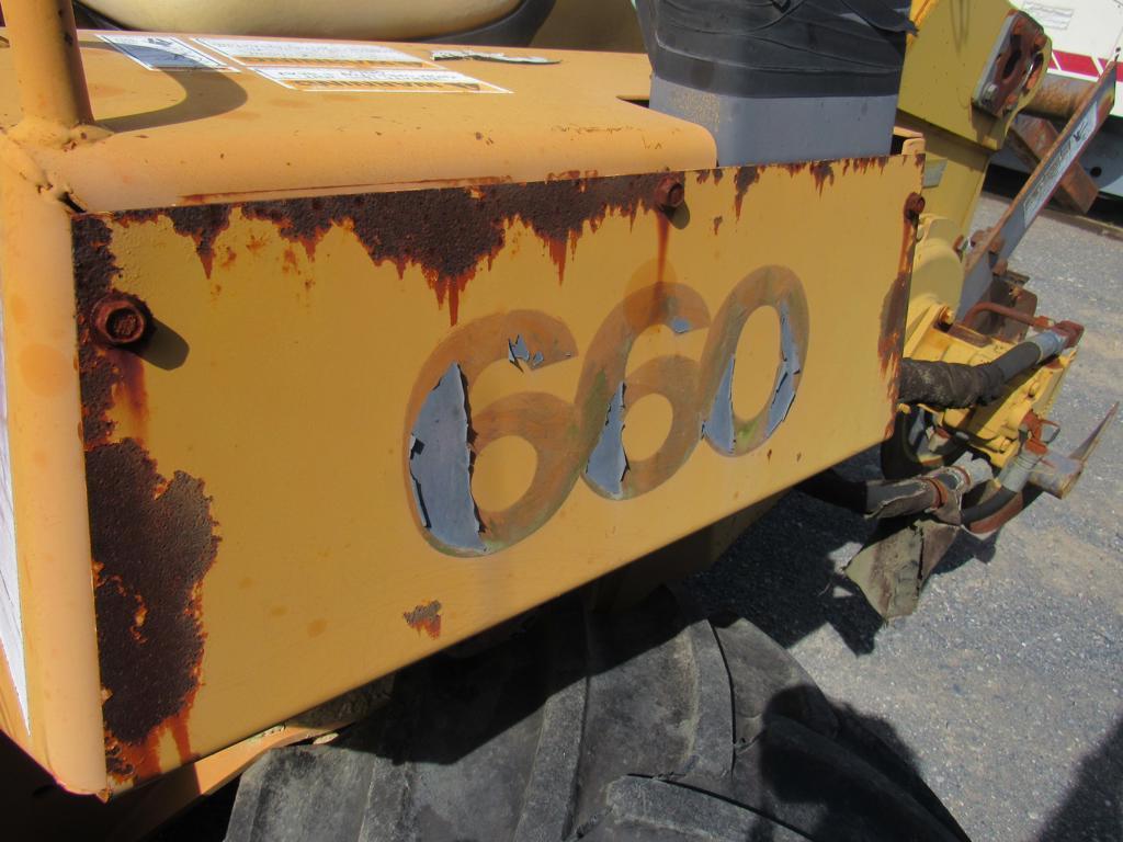 Case 660 Trencher Backhoe