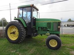 JD 7800 Tractor, Cab, H-A/C, 2WD
