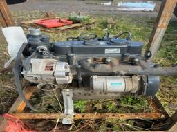 Kubota D902-E4 3 Cyl Dsl, Hole in Block, BX2380
