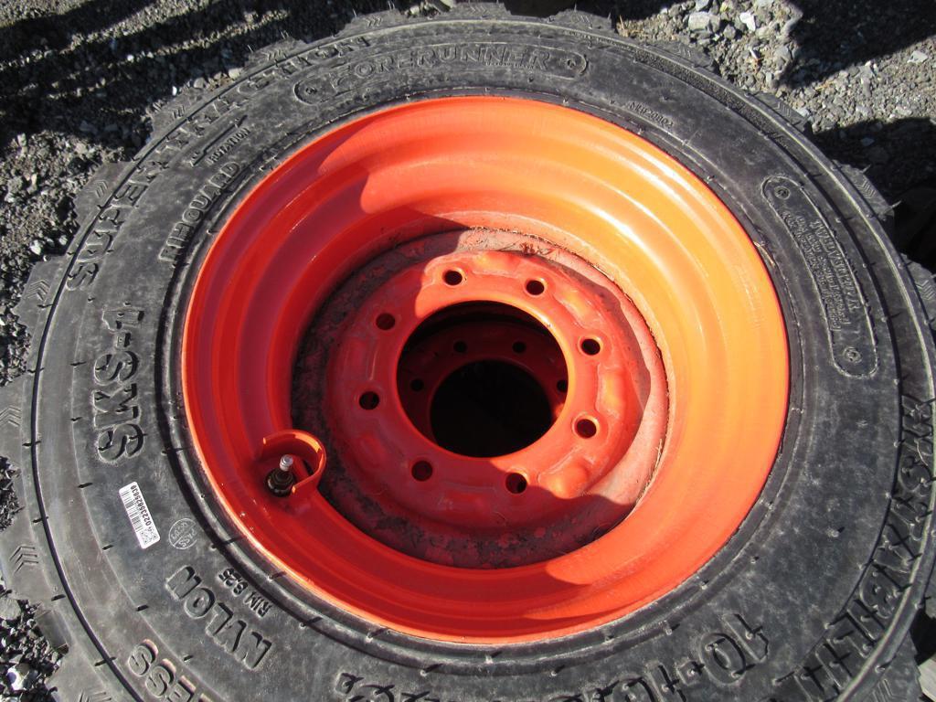 (New)10-16.5 Forerunner Tires on Wheels for Bobcat