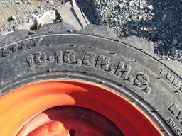(New)10-16.5 Forerunner Tires on Wheels for Bobcat