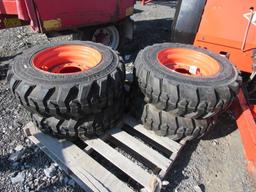 (New)10-16.5 Forerunner Tires on Wheels for Bobcat
