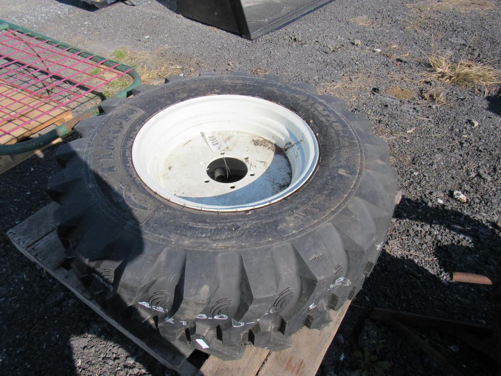 Tiron 43x16x20 Single tire w/ 6 Lug rim