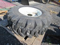 Tiron 43x16x20 Single tire w/ 6 Lug rim