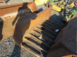 Manure Fork Skidloader Bucket
