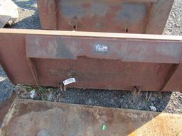 Manure Fork Skidloader Bucket