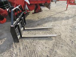 (New) Kivel 48" Pallet Fork Attachemnt,3500 lb Cap