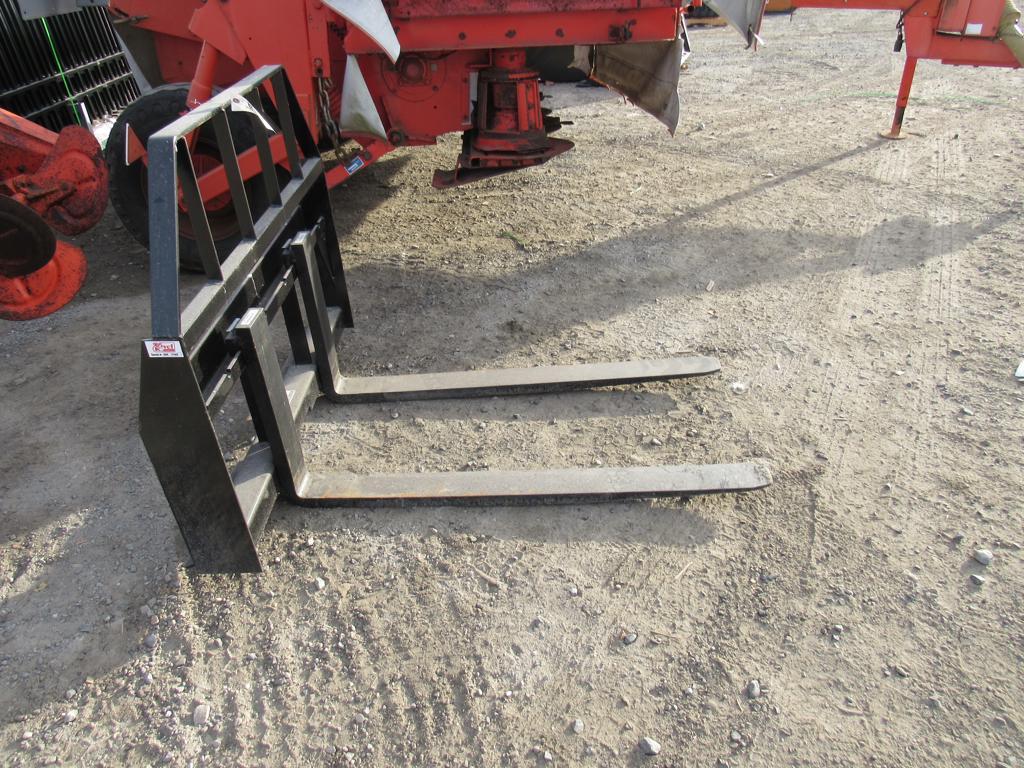 (New) Kivel 48" Pallet Fork Attachemnt,3500 lb Cap