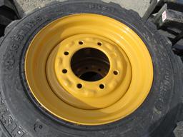 (New) 10-16.5 Tires on Wheels for NH/JD/CAT