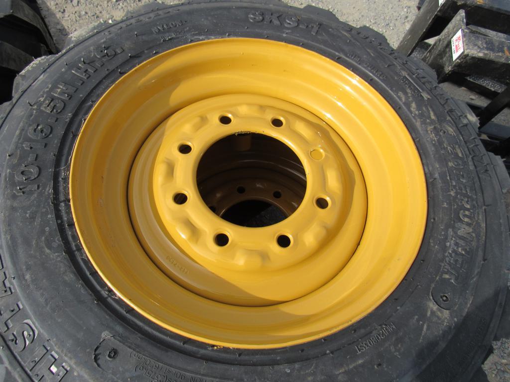 (New) 10-16.5 Tires on Wheels for NH/JD/CAT