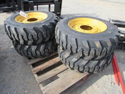 (New) 10-16.5 Tires on Wheels for NH/JD/CAT