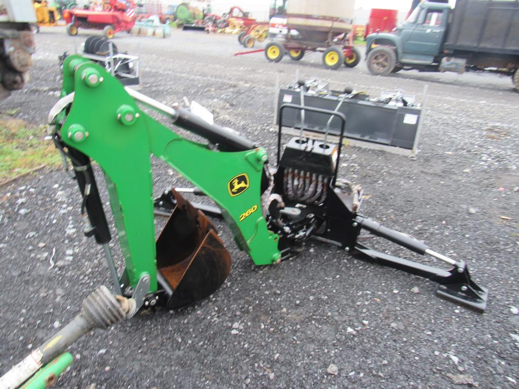 JD 260 Backhoe (mounts to JD 1025R)