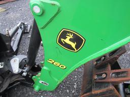 JD 260 Backhoe (mounts to JD 1025R)