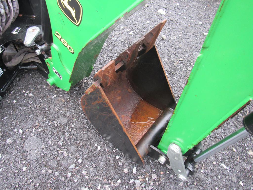 JD 260 Backhoe (mounts to JD 1025R)