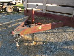 2008 Burkholder Skidloader Trailer w/ Title,