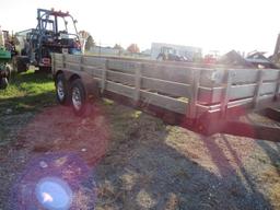 2008 Burkholder Skidloader Trailer w/ Title,