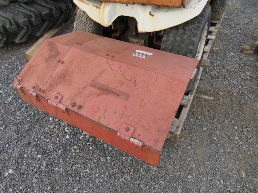 Bolens 1250 Mower w/Cab & Attachment (non-running)