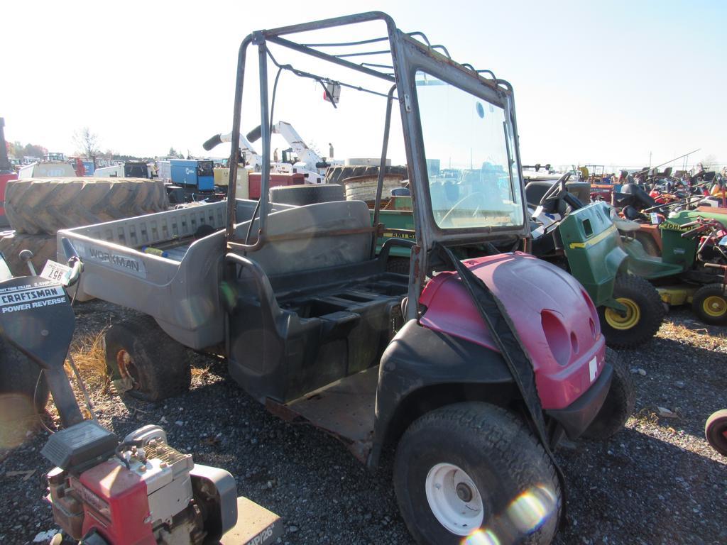 Toro Workman 2100 UTV (non-running, needs clutch)