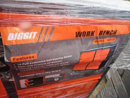 Diggit 8 Drawer Tool Cabinet New