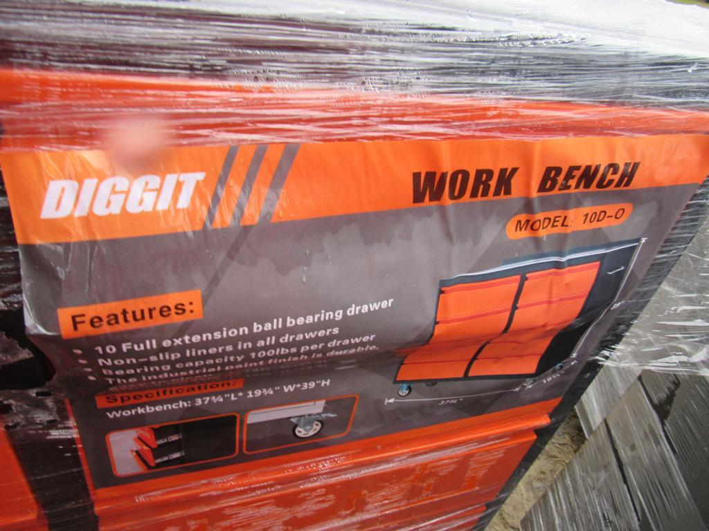 Diggit 8 Drawer Tool Cabinet New