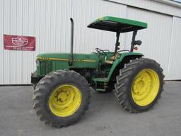 JD 5500 Tractor, 4x4, ROPS, Canopy