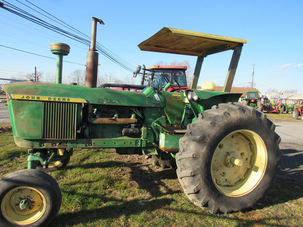 JD 4020 Tractor, Dsl, WF, ROPS, Syncro-Trans