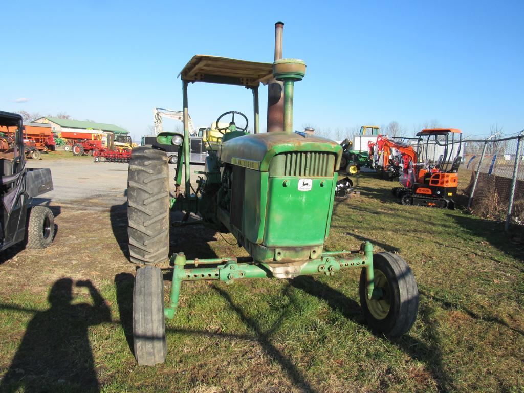 JD 4020 Tractor, Dsl, WF, ROPS, Syncro-Trans