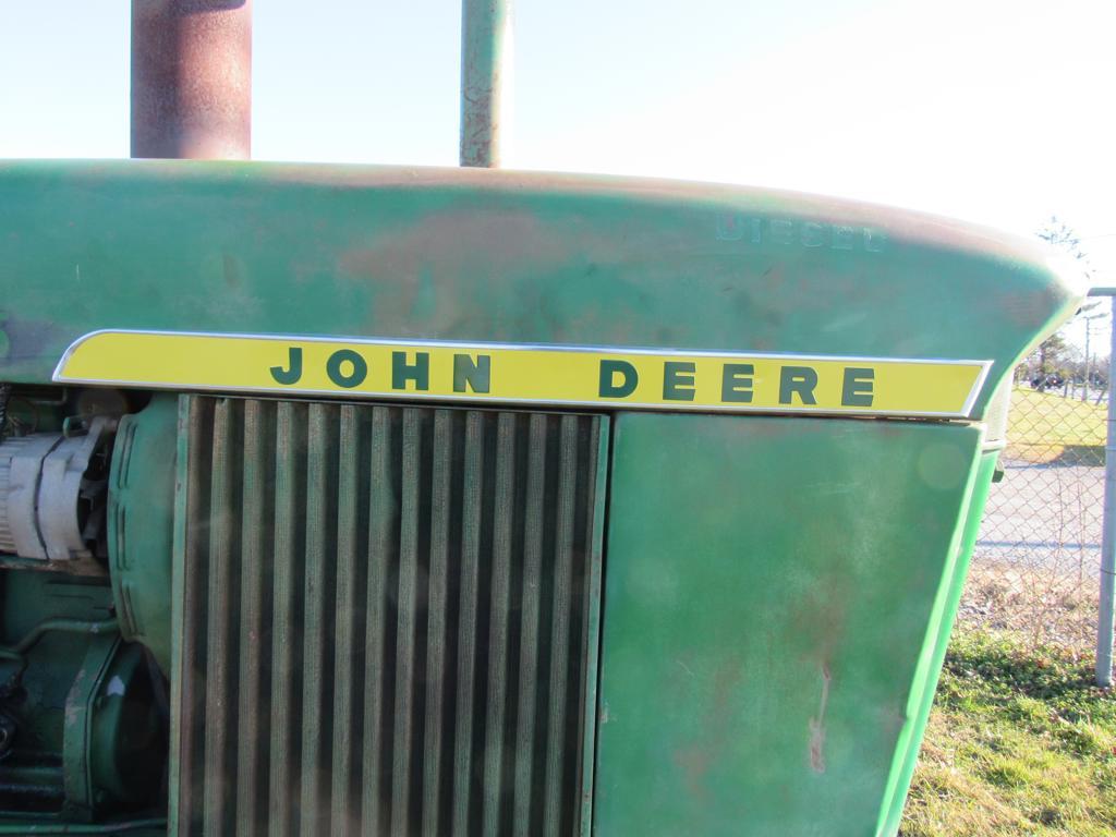 JD 4020 Tractor, Dsl, WF, ROPS, Syncro-Trans
