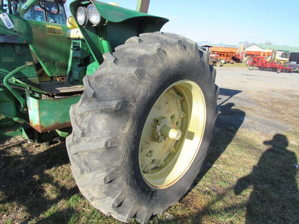 JD 4020 Tractor, Dsl, WF, ROPS, Syncro-Trans