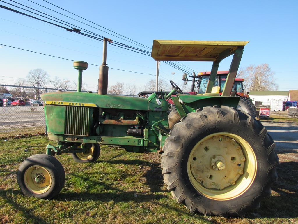 JD 4020 Tractor, Dsl, WF, ROPS, Syncro-Trans