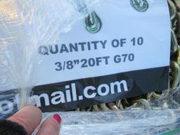 New Greatbear 3/8" 20' G70 Chain