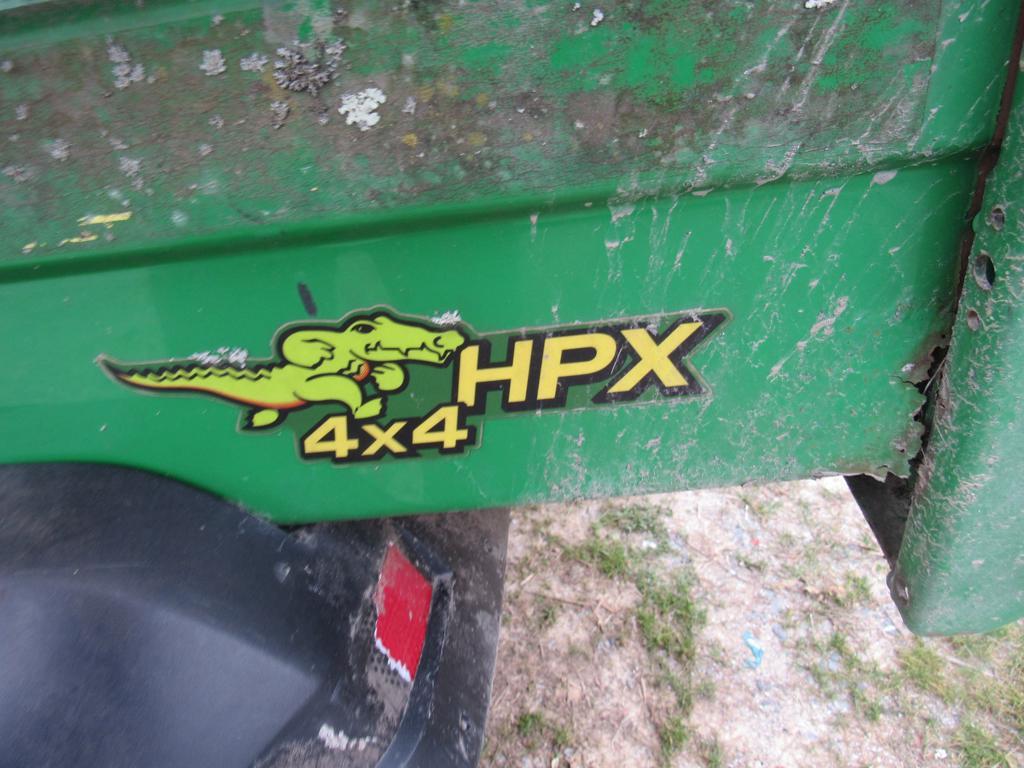 JD HPX Gator w/ Plow, 4x4